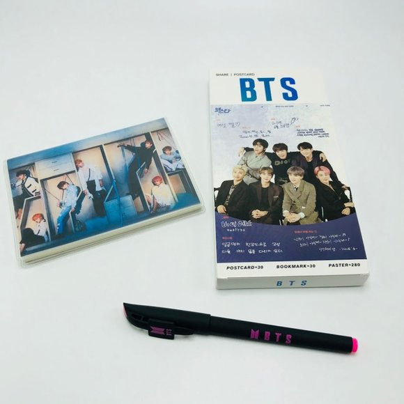 Other - Kpop BTS Bundle Notebook Bookmark Pen ARMY #103